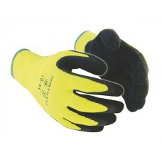 Portwest Workwear Thermal Grip Glove In Yellow And Orange