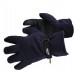 Portwest Workwear Fleece Glove Thinsulate Lined In Black And Navy