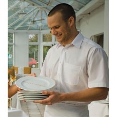 Fruit Of The Loom Men's Short Sleeve Poplin Shirt
