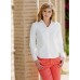 Fruit Of The Loom Lady Fit Long Sleeve Oxford Shirt