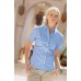 Fruit Of The Loom Lady-fit Short Sleeve Oxford Shirt