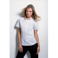 Kustom Kit Women's Premium Short Sleeve Oxford Blouse