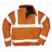 Portwest Work Wear Rail Industry Hi-vis Bomber Jacket