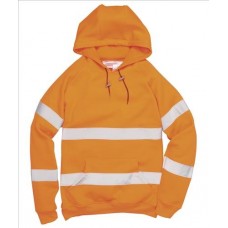 Portwest Work Wear Rail Industry Hi-vis Hooded Sweat Shirt