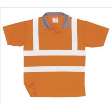 Portwest Work Wear Rail Industry Hi-vis Polo Shirt