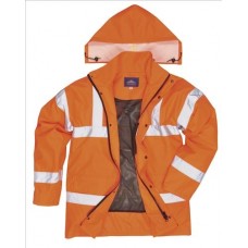 Portwest Work Wear Rail Industry Hi-vis Breathable Jacket