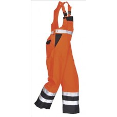 Portwest Work Wear Rail Industry Hi-vis Contrast Bib & Brace
