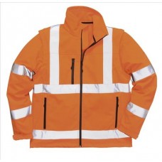 Portwest Work Wear Hi-vis Softshell Jacket