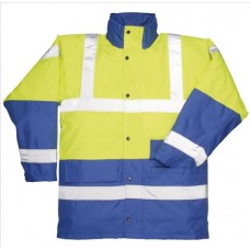 Portwest Work Wear Hi-vis Contrast Traffic Jacket