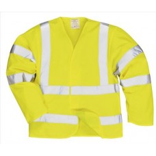 Portwest Workwear Mens High Visibility Flame Retardant Jacket