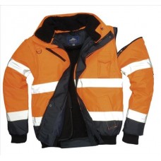 3 In 1 Contrast Bomber Jacket
