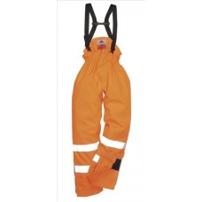 Portwest Workwear Unlined Hi-vis Antistatic Flame Resistant Trouser
