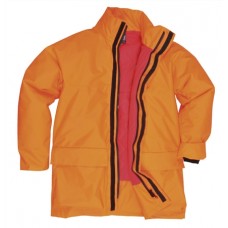 Portwest Workwear Mens Flame Safe Jacket In Orange
