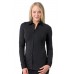 Russell Collection Womens Long Sleeve Shirt Stretch Top