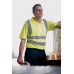 Regatta Mens Hi-vis Wicking Polo In Hi-vis Yellow