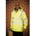 Regatta Men's Hi-vis Interactive Breathable Shell In Hi-vis Yellow