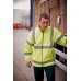 Regatta Mens Hi-vis Softshell Fleece In Hi-vis Yellow