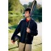 Regatta Mens Micro Zip Neck Fleece In Black And Dark Navy