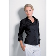 Kustom Kit Women's 3/4 Sleeve Bar Blouse