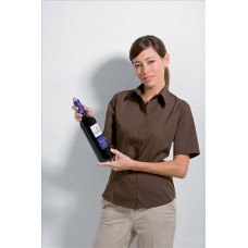 Kustom Kit Bargear Short Sleeved Ladies' Bar Shirt Blouse