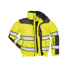 Portwest Workwear Men's Hi-vis Classic Bomber Jacket