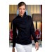 Kustom Kit Bar Gear Ladies' Bar Blouse Mandarin Collar Long Sleeve