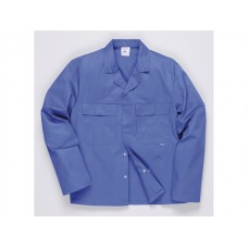 Portwest Workwear Men's Drivers Jacket, Two Pocket In Royal And Navy
