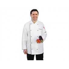 Portwest Workwear Men's Executive Chefs Jacket In White