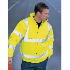 Dickies Men's Hi-vis Bomber Jacket