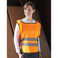 Yoko Hi Vis Adult Tabard In Hi Vis Orange And Hi-vis Yellow