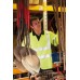 Yoko Hi-vis Long Sleeve Vest In Hi Vis Orange And Hi-vis Yellow