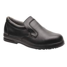 Portwest Workwear Steelite Slip On Safety Shoe S2 In Black And White