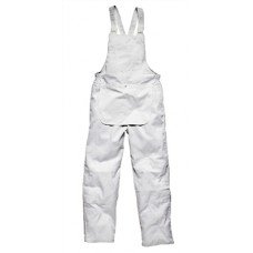 Dickies Painterâ€™s Bib & Brace In White