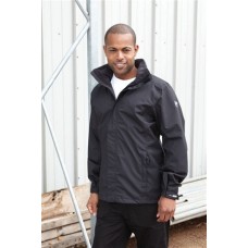 Helly Hansen Dubliner Crew Jacket In Black And Navy