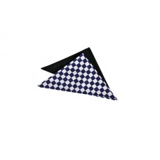 Portwest Workwear Neck Scarf In Black And Blue Chessboard