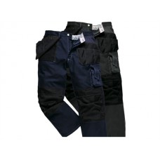 Portwest Workwear Arizona Two Tone Trouser In Navy And Charcoal
