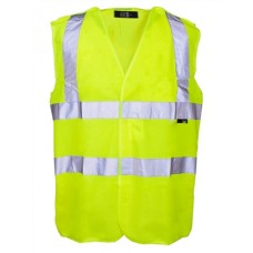 Supertouch Mens Hi Vis Pull Apart Vest In Hi Vis Yellow