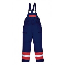 Portwest Workwear Anti-static Two Tone - Bib And Brace In Navy