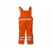 Super Touch Hi Vis Polycotton Bib & Brace Trousers In Orange