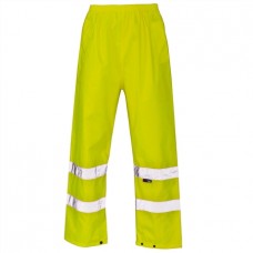 Supertouch Mens Hi Vis Trousers In Orange