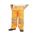 Super Touch Hi Vis Polycotton Trousers With Knee Band In Orange