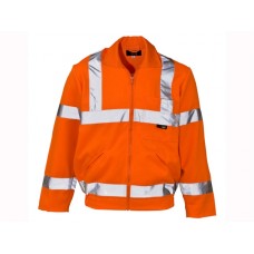 Super Touch Hi Vis Polycotton Jacket In Orange