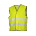 Projob Workwear Men's 6703 Vest Hv In Yellow