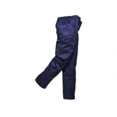 Portwest Workwear Ladies Elasticated Trousers In Navy And Black