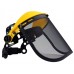 Portwest Workwear Browguard With Mesh Visor In Black