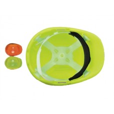 Portwest Workwear Hi-vis Polypropylene Helmet In Yellow And Orange