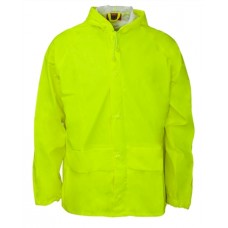 Supertouch Mens Storm-flex Pu Jacket In Yellow Std Tape