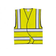 Portwest Workwear Hi-vis Vest With Black Contrast In Yellow