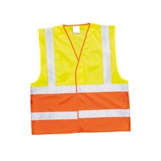 Portwest Workwear Two Tone Hi-vis Vest In Yellow/orange