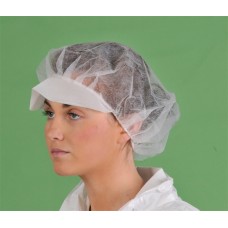 Portwest Disposable Polypropylene Peaked Bouffant Cap
